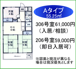 間取りと料金